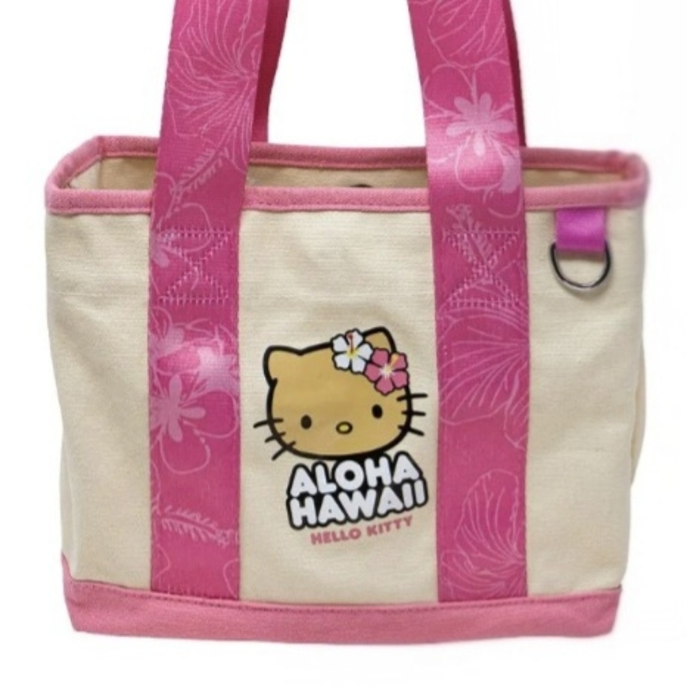 ALOHA HELLO KITTY CANVAS TOTE BAG  ABC Stores SANRIO Exclusive